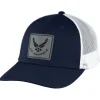 U.S. Air Force Logo Patch Trucker Hat by 7.62 Design