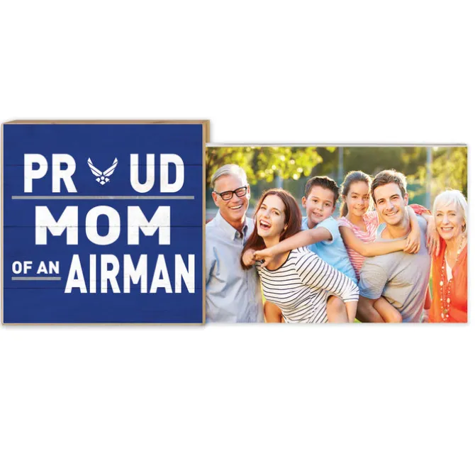 U.S. Air Force Proud Mom Floating Picture Frame