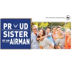 U.S. Air Force Proud Sister Floating Picture Frame