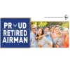 U.S. Air Force Retired Floating Picture Frame
