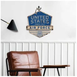 U.S. Air Force Rustic Badge 20 x 20 inch Sign