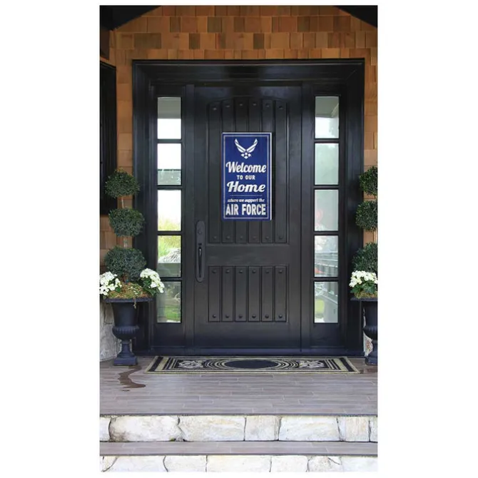 U.S. Air Force Welcome To Our Home 11 x 20 inch USAF Sign