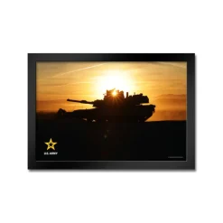 U.S. Army Abrams Tank Framed Print