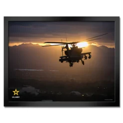 U.S. Army AH-64 Apache Framed Print
