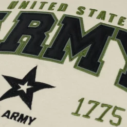 U.S. Army Arched Applique Sand Unisex Hoodie