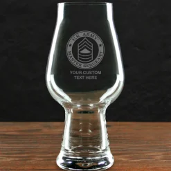 US Army 'Build Your Glass' Personalized 18.25 oz. Luigi Bormioli IPA Glass