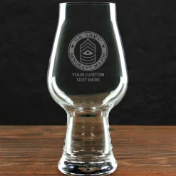 US Army 'Build Your Glass' Personalized 18.25 oz. Luigi Bormioli IPA Glass
