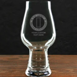 US Army 'Build Your Glass' Personalized 18.25 oz. Luigi Bormioli IPA Glass