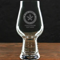 US Army 'Build Your Glass' Personalized 18.25 oz. Luigi Bormioli IPA Glass