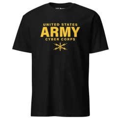 US Army Cyber Corps Men's T-Shirt P/T Shirt