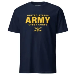 US Army Cyber Corps Men's T-Shirt P/T Shirt