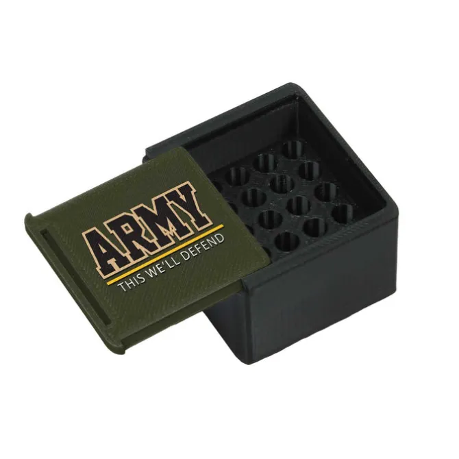U.S. Army Defend 3D Printed Storage Boxes - USA Made - Officially Licensed