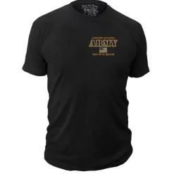 US Army Eagle - Black Ink Mens T-Shirt