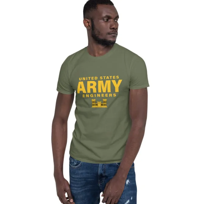 US Army Engineers Men's T-Shirt P/T Shirt