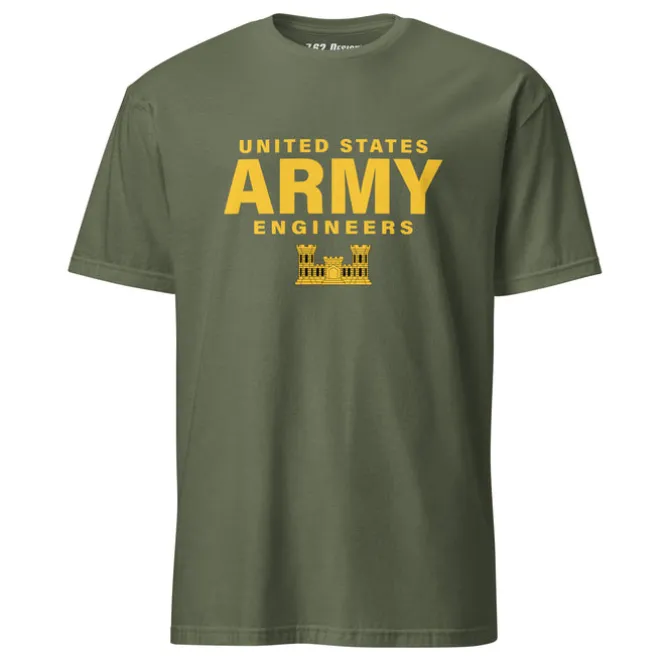 US Army Engineers Men's T-Shirt P/T Shirt