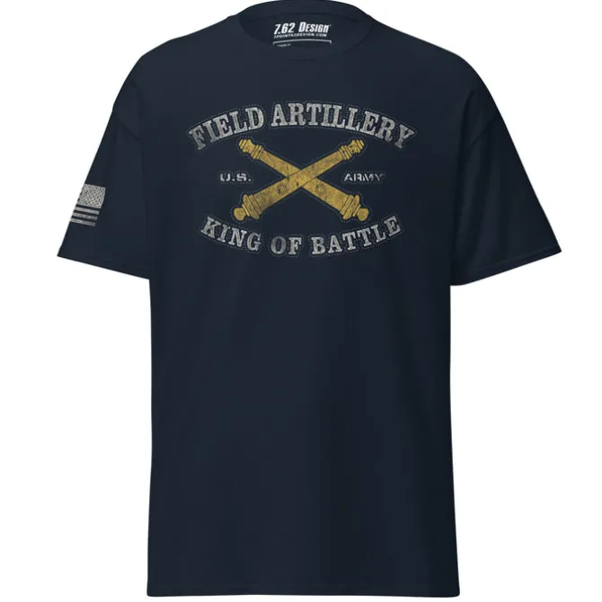 U.S. Army Field Artillery King of Battle Vintage Men's Tee