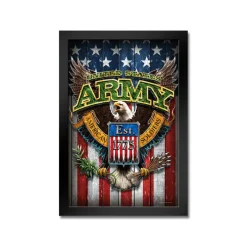 U.S. Army Fighting Eagle Framed Print