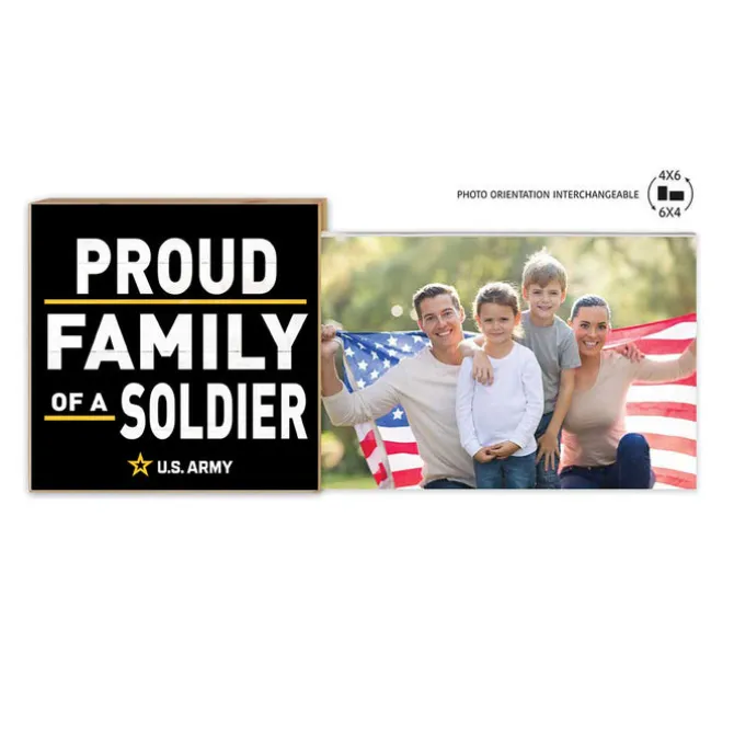 U.S. Army Floating Picture Frame Proud Army Family