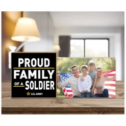 U.S. Army Floating Picture Frame Proud Army Family