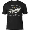 U.S. Army For Life Black Ink Design Men's T-Shirt