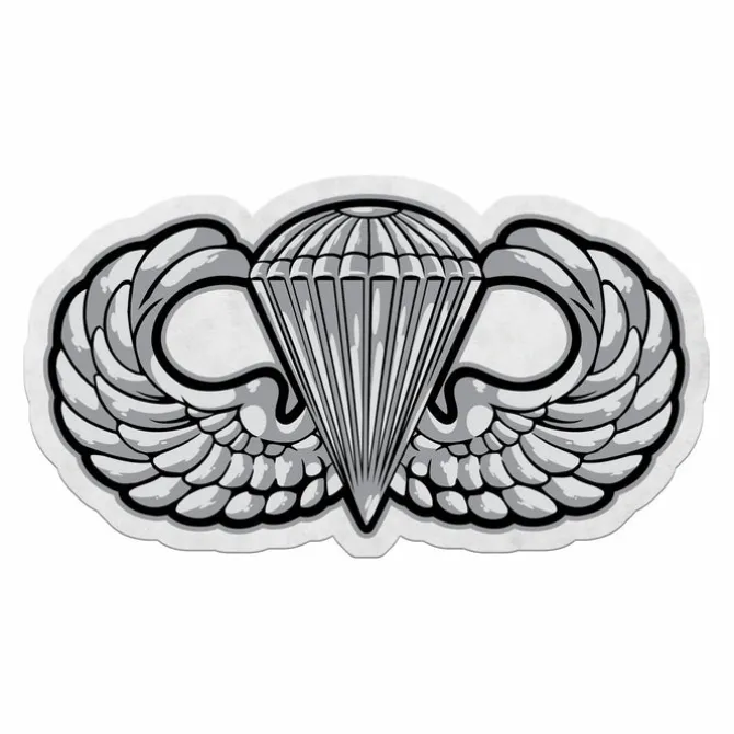 U.S. Army Jump Wings Die-Cut Pennant by 7.62 Design - Made in the USA
