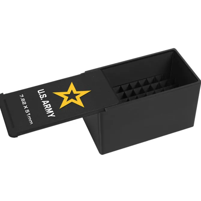 U.S. Army Logo 3D Printed Storage Boxes - USA Made - Officially Licensed