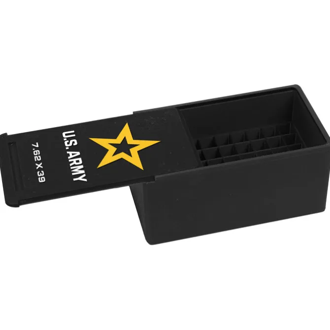 U.S. Army Logo 3D Printed Storage Boxes - USA Made - Officially Licensed