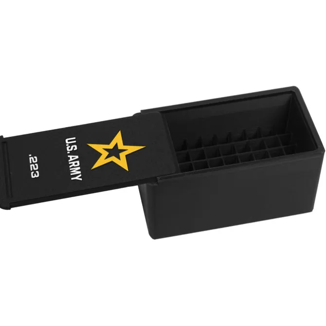 U.S. Army Logo 3D Printed Storage Boxes - USA Made - Officially Licensed