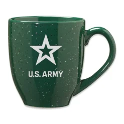 U.S. Army Logo Etched Bistro Mug - Officially Licensed