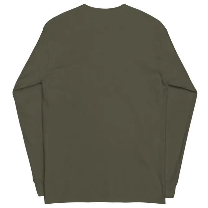 US Army 82nd Airborne - Black Ink Mens Long Sleeve T-Shirt