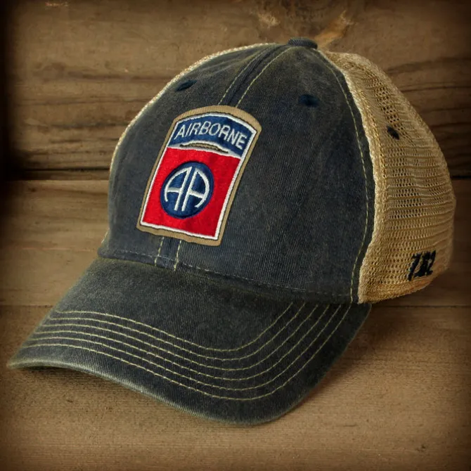 US Army 82nd Airborne Division Vintage Trucker Hat