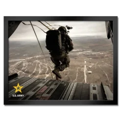 U.S. Army Paratrooper Framed Print