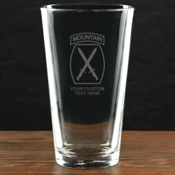 US Army 'Pick Your Design' Personalized Pint Glass
