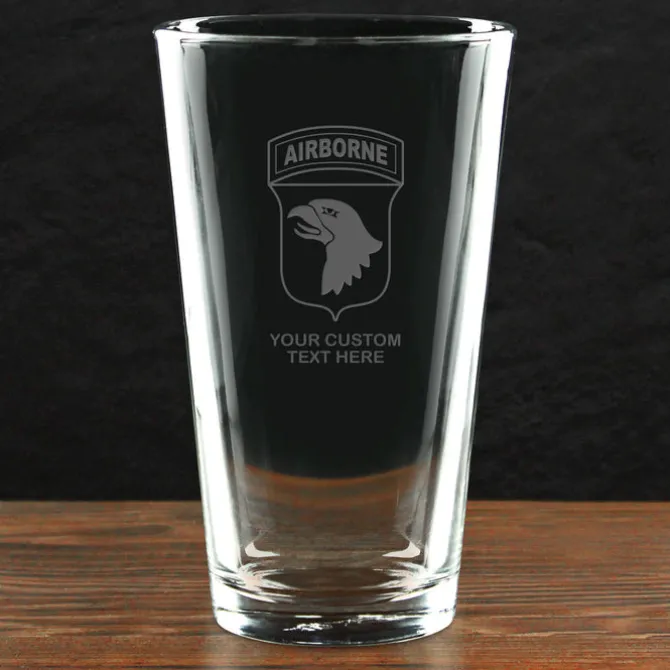 US Army 'Pick Your Design' Personalized Pint Glass