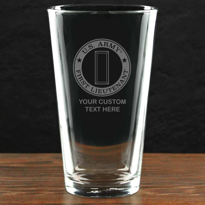 US Army 'Pick Your Design' Personalized Pint Glass