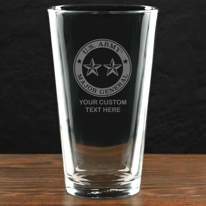US Army 'Pick Your Design' Personalized Pint Glass