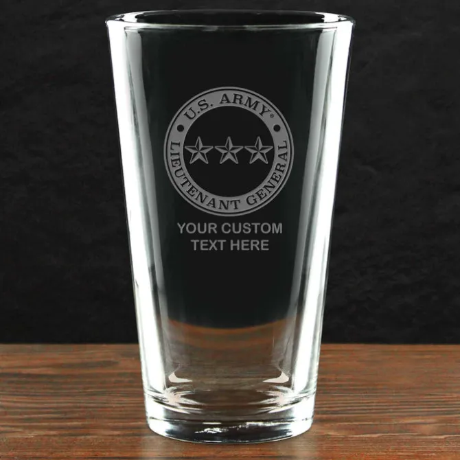 US Army 'Pick Your Design' Personalized Pint Glass