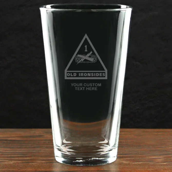 US Army 'Pick Your Design' Personalized Pint Glass