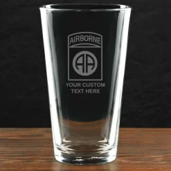 US Army 'Pick Your Design' Personalized Pint Glass