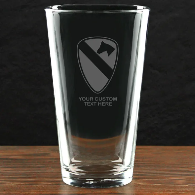 US Army 'Pick Your Design' Personalized Pint Glass