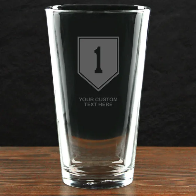 US Army 'Pick Your Design' Personalized Pint Glass