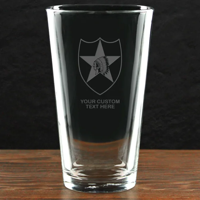 US Army 'Pick Your Design' Personalized Pint Glass