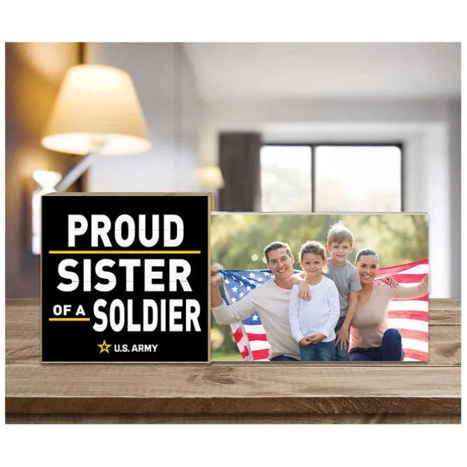 U.S. Army Proud Sister Floating Picture Frame