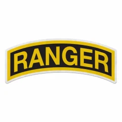 U.S. Army Ranger Tab Die-Cut Pennant by 7.62 Design - Made in the USA