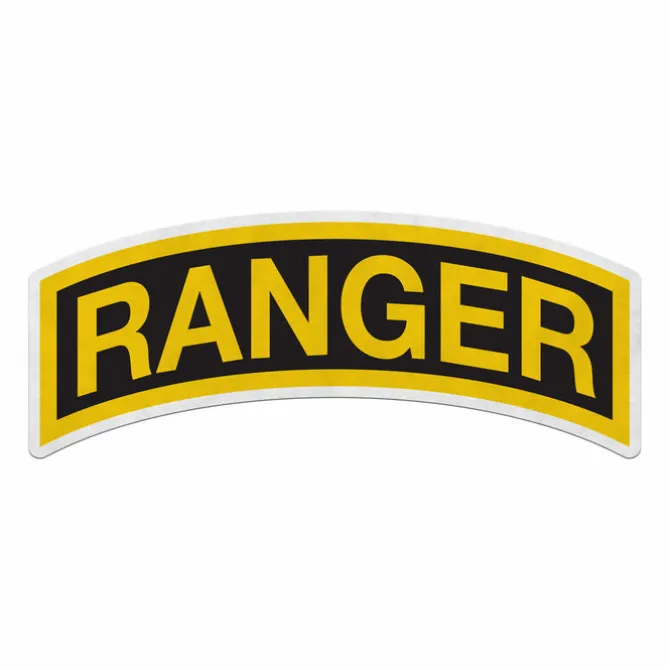 U.S. Army Ranger Tab Die-Cut Pennant by 7.62 Design - Made in the USA
