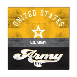U.S. Army Retro 10 x 10 inch Wood Sign