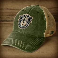 US Army Special Forces Logo Vintage Trucker Hat