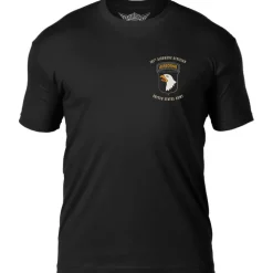 U.S. Army 101st Airborne Flags 'Rendezvous With Destiny' 7.62 Design Battlespace Men's T-Shirt