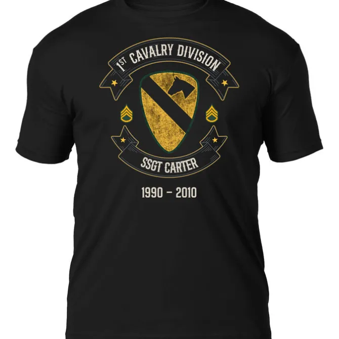 U.S. Army 1st Cavalry Division Personalized Tee - Officially Licensed