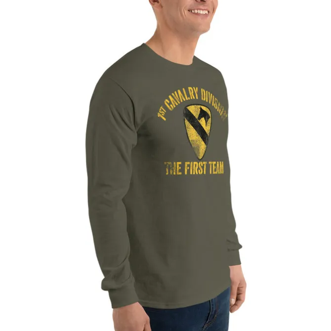 U.S. Army 1st Cavalry Men’s Long Sleeve Shirt
